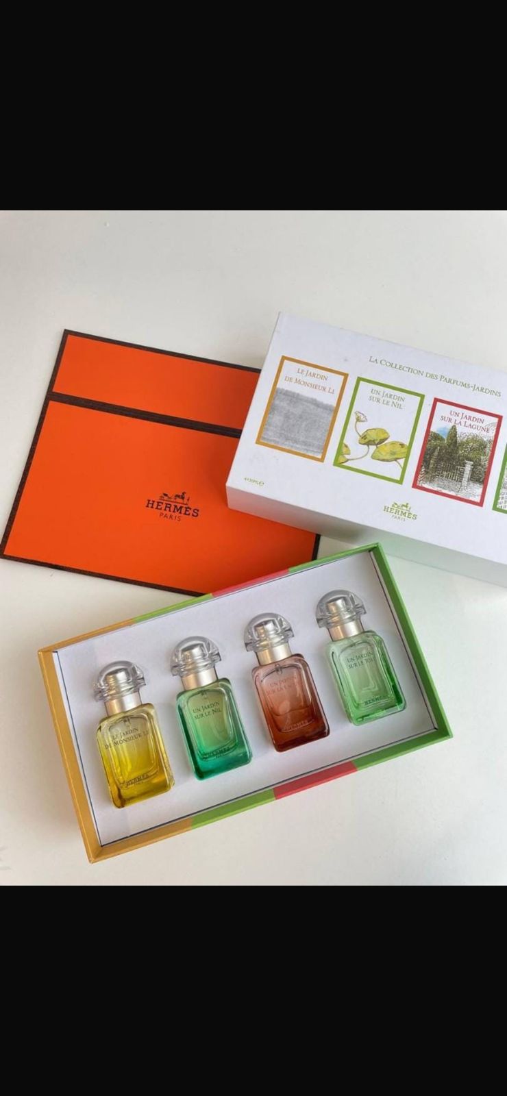 Herms Box “ 4 mini perfumes”
