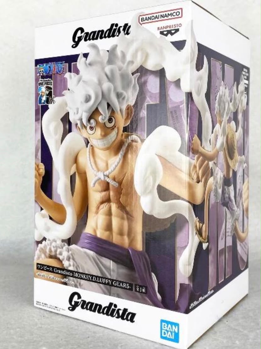 Banpresto One Piece Grandista - Monkey D. Luffy (Gear 5) *opened box*