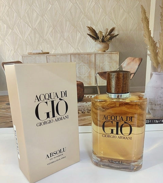 Giorgio Armani — Acqua di Giò Absolu