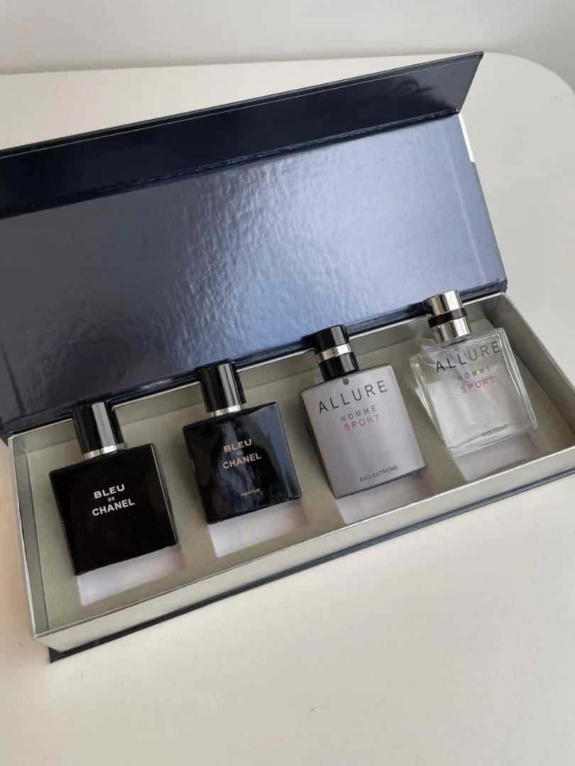 Channel men’s box “4 mini perfumes”