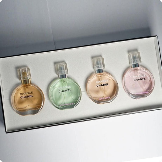 Chanel Box “ 4 mini perfumes “